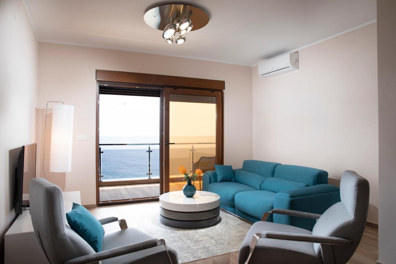 Royal Bay Apartment Dobra Voda Luaran gambar